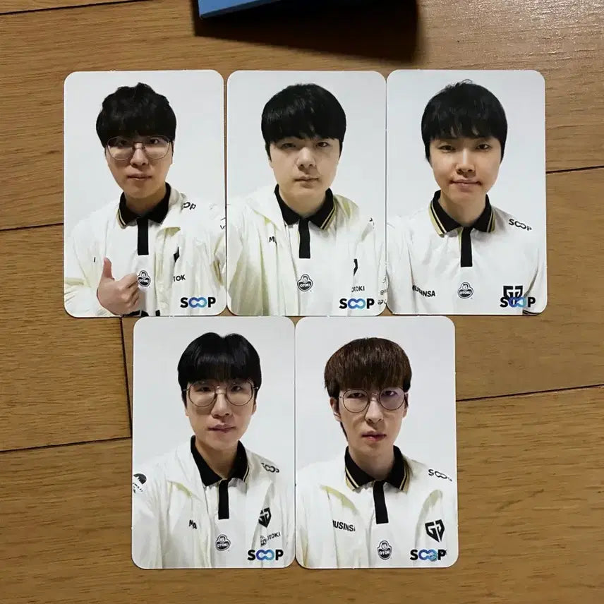 [BUNJANG] Gen.G MSI Soop Photocard Bundle Set / 젠지 msi soop 포토카드 젠지