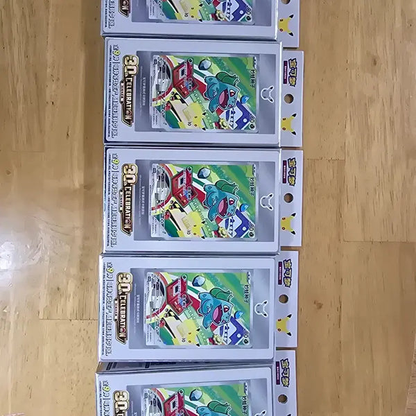 [BUNJANG] Pokemon Card 30th Anniversary Reprint 5 Box Bundle / 중판30주년 포켓몬카드