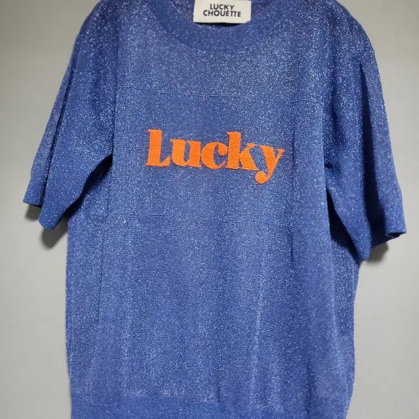 [BUNJANG] Lucky Chouette Short Sleeve T-Shirt / 럭키슈에뜨 티셔츠