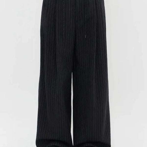 [BUNJANG] Juun.J Blended Wool Stripe Pants / [48] 준지 블렌디드 울 스트라이프 팬츠