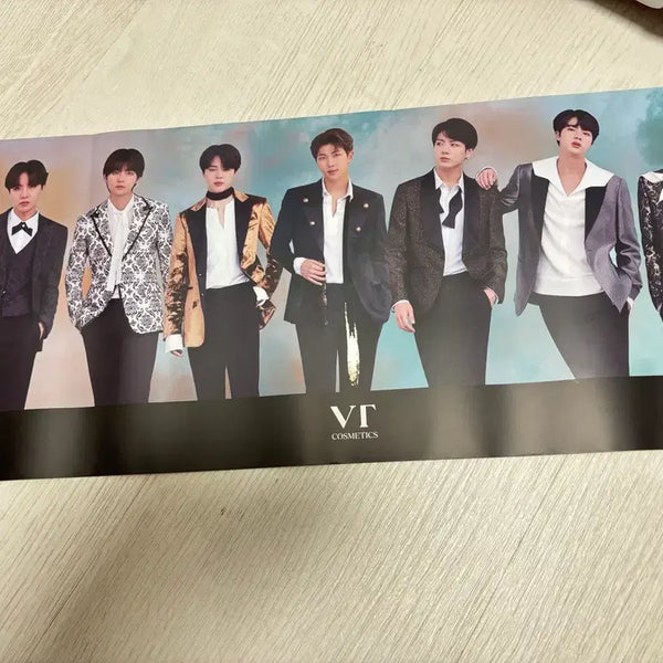 [BUNJANG] BTS VT Cosmetics Limited Edition Poster / BTS 방탄소년단 VT코스메틱 한정판 포스터