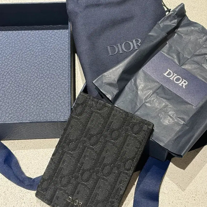 [BUNJANG] Dior Oblique Bifold Card Holder / 디올 오블리크 지갑