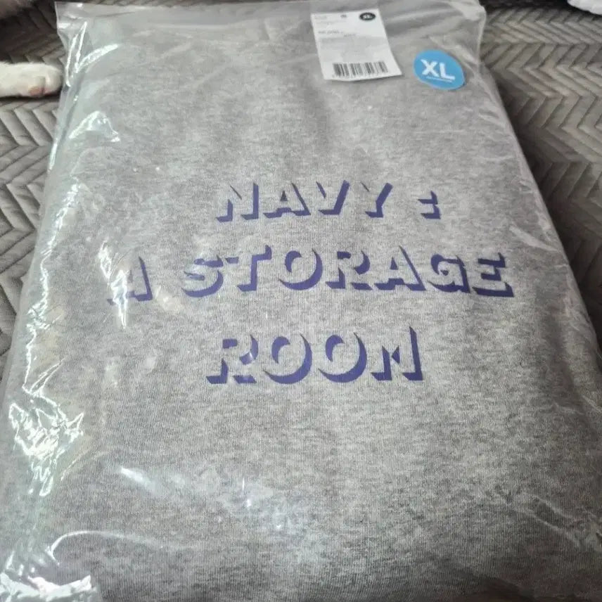 [BUNJANG] Iapp Studio Storageroom Hoodie Gray XL / 아이앱스튜디오 스토리지룸 후드티