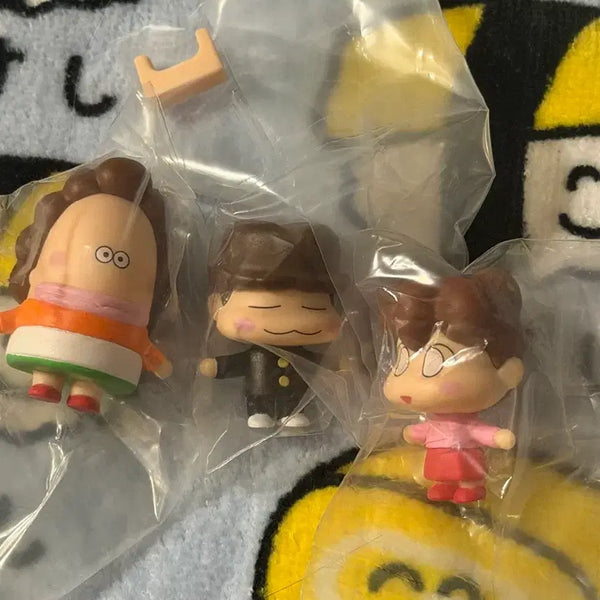 [BUNJANG] Atashin'chi 3 Types Mini Figure Gachapon Set / 아따맘마 3종 미니 피규어 가챠
