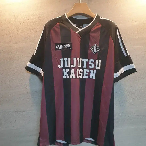 [BUNJANG] Jujutsu Kaisen Uniform Jersey T-Shirt / 주술회전. 유니폼 져지. 반팔티. 미착.