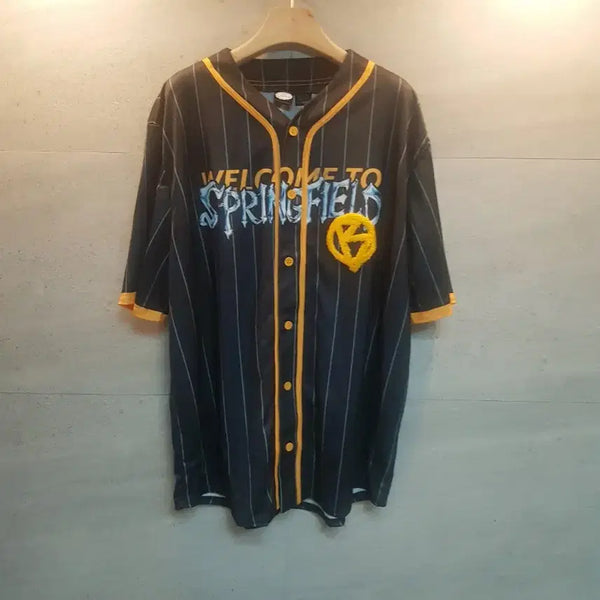 [BUNJANG] The Simpsons Official Licensed Jersey T-Shirt / 더 심슨. 정품.저지 반팔티셔츠! 미착.