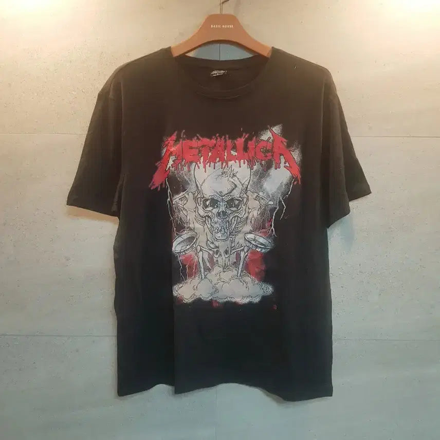 [BUNJANG] METALLICA Official Merchandise Authentic T-Shirt / METALLICA 오피셜굿즈. 정품 반팔티.