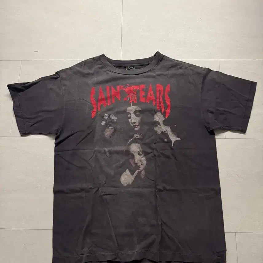 [BUNJANG] Saint Michael x Denim Tears T-Shirt / [XL]세인트미카엘 x 데님티어스 티셔츠