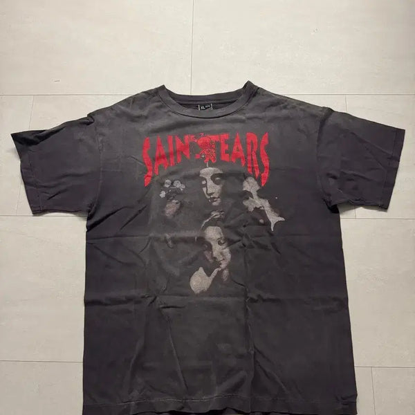 [BUNJANG] Saint Michael x Denim Tears T-Shirt / [XL]세인트미카엘 x 데님티어스 티셔츠