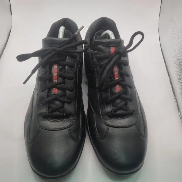 [BUNJANG] Prada American Cup Leather Sneakers US 8 / 프라다 아메리칸컵 레더 uk8