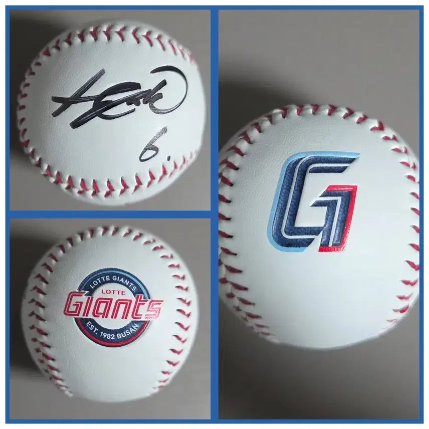 [BUNJANG] Lotte Giants Han Tae-yang Autographed Baseball (Lotte Giants Logo Ball) / 롯데자이언츠 한태양 싸인볼 (롯데자이언츠 로고볼)