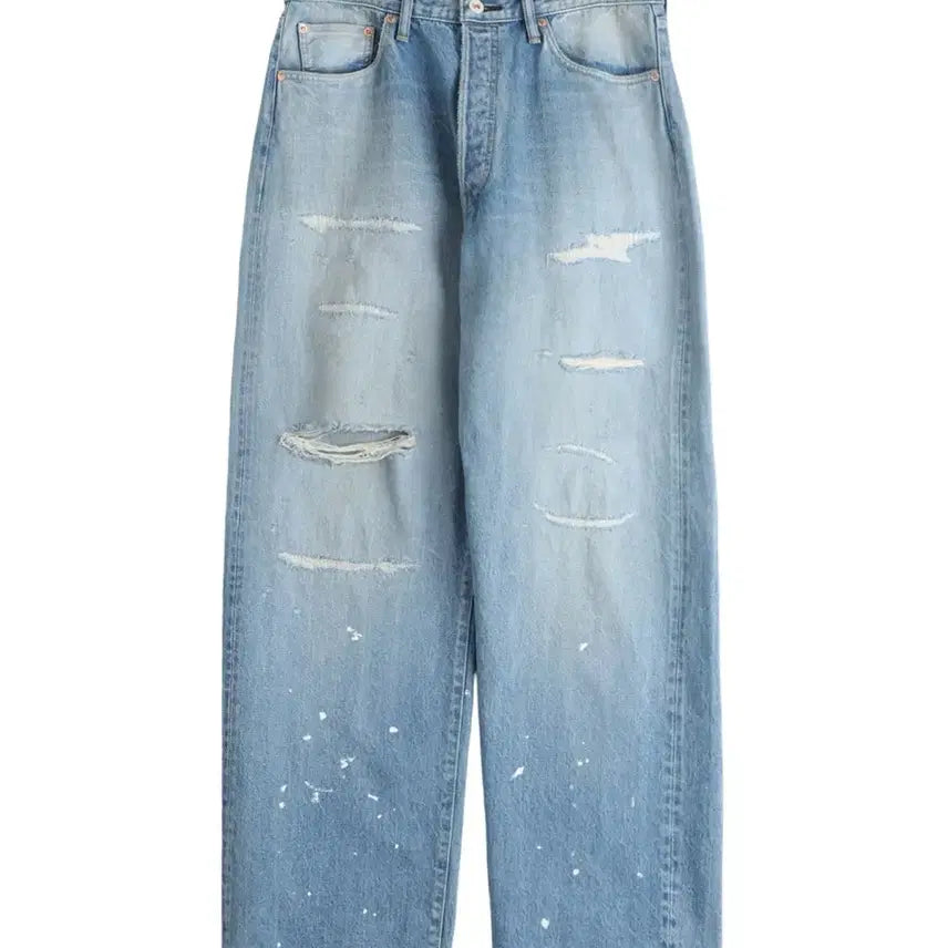 [BUNJANG] Heril Repair Denim Pants Size 2 / [2]헤릴 리페어 데님