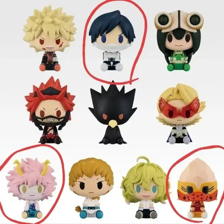 [BUNJANG] My Hero Academia Ichiban Kuji Prize G Chocokko Figures Set / (3종일괄)나히아 제일복권 G상 초코노코 피규어 판매