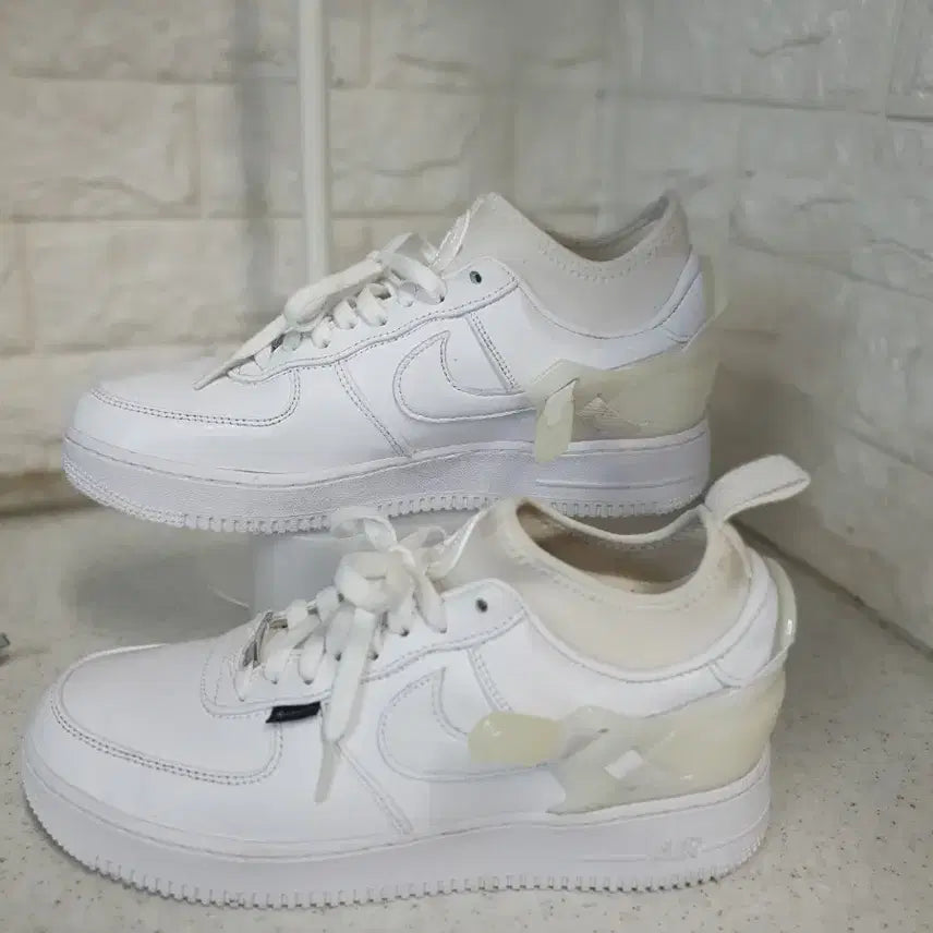 [BUNJANG] Nike Air Force 1 Undercover White Sneakers (265) / 나이키 에어포스 1 언더커버 화이트 265