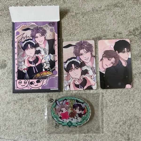[BUNJANG] BAAM IS SOFT Photocard Deco Photopack Acrylic Magnet Photocard / 밤은 부드러워라 밤부 특전 포카 데코 포토팩 아크릴 마그넷 포토카드 레봄