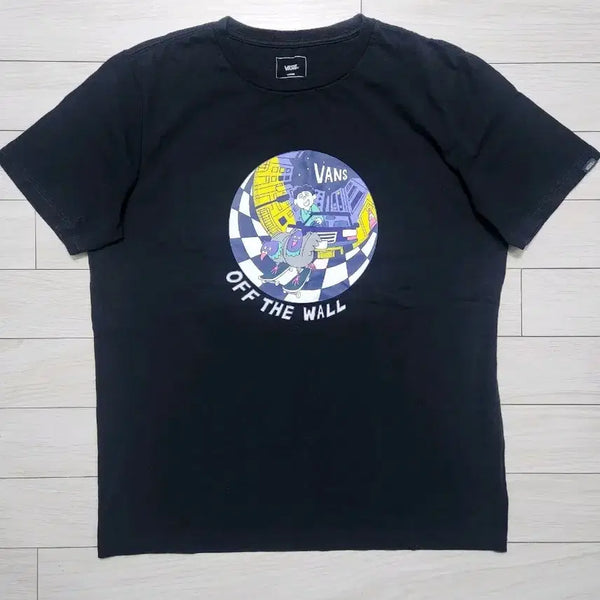 [BUNJANG] Vans Graphic T-Shirt (Black, L) / 반스(VANS) 그래픽 반팔티 (L)