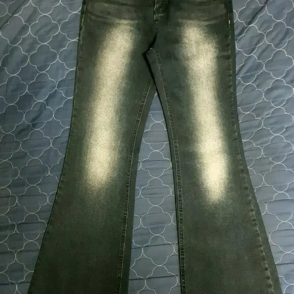 [BUNJANG] JJIM Bootcut Stretch Vintage Washing Denim Pants Dark Blue / JJIM 부츠컷 스트레치 빈티지워싱 데님팬츠 다크블루 (26)