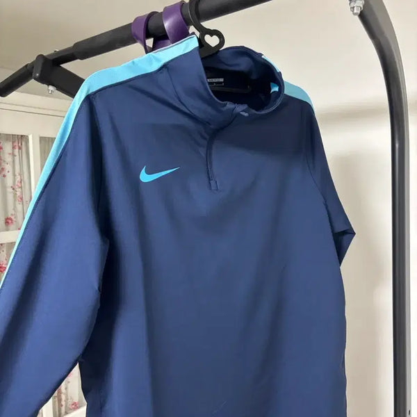 [BUNJANG] Nike Dri-FIT Training Top Navy L / 나이키 드라이핏 드릴탑 네이비 L