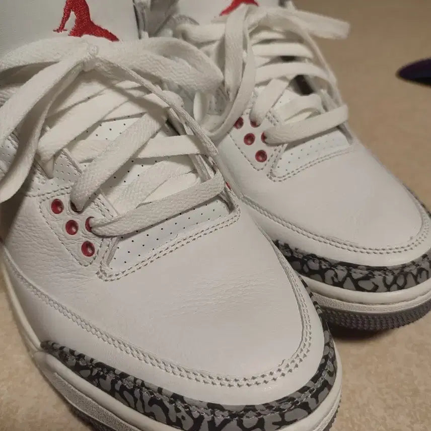 [BUNJANG] Air Jordan 3 Reimagined Cement White / 조던3 리이매진드 260 시멘트 화이트