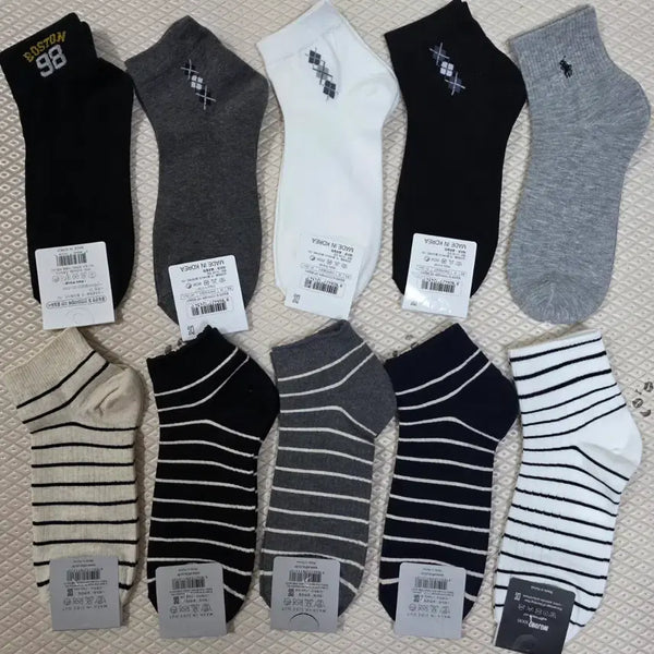 [BUNJANG] Men's Socks 10-Pair Bundle / 국산 *남성양말* 10컬레 *새제품 *