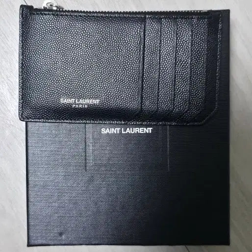 [BUNJANG] Saint Laurent Card Holder Black / 생로랑 카드지갑 블랙 팝니다~