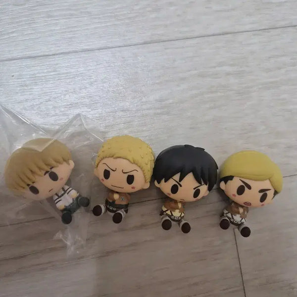 [BUNJANG] Attack on Titan Choco-Noko Figures Set (4 Types) / 진격의거인  초코노코 4종