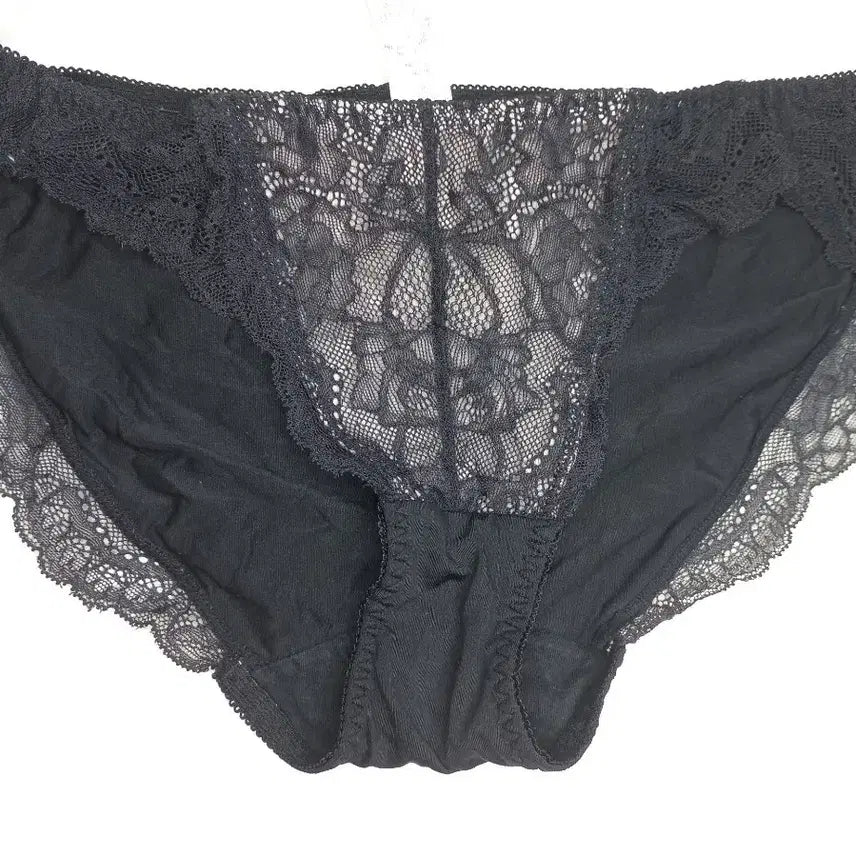 [BUNJANG] Aimerfeel Black Lace Panties (Used) / aimerfeel 블랙 레이스 팬티 중고 에머필