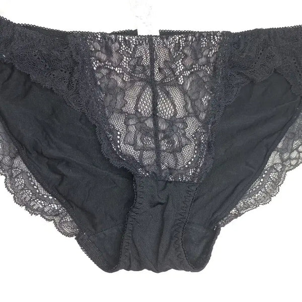 [BUNJANG] Aimerfeel Black Lace Panties (Used) / aimerfeel 블랙 레이스 팬티 중고 에머필