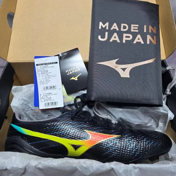 [BUNJANG] Mizuno Alpha 3 Japan MD BRIGHT BLACK PACK 265mm / 미즈노 알파3재팬 MD BRIGHT BLACK PACK