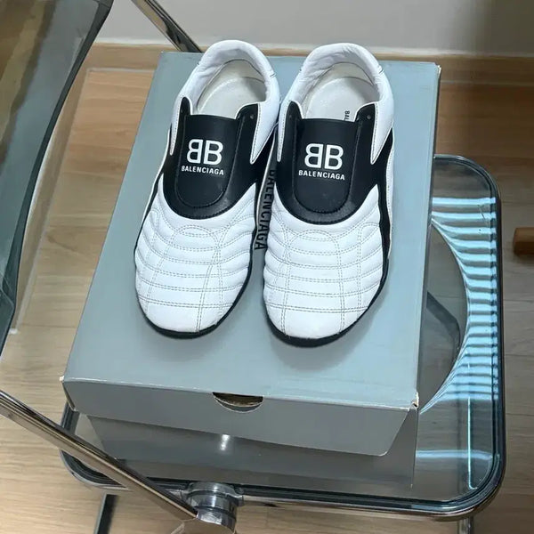 [BUNJANG] Balenciaga Zen Sneakers White Black Size 40 / 발렌시아가 젠 스니커즈 화이트 블랙 40