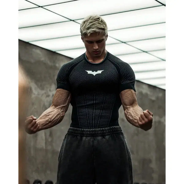 [BUNJANG] Youngla Batman Limited Edition Gym Wear (S/M) / [미개봉] youngla 베트맨 한정판 짐웨어 S,M