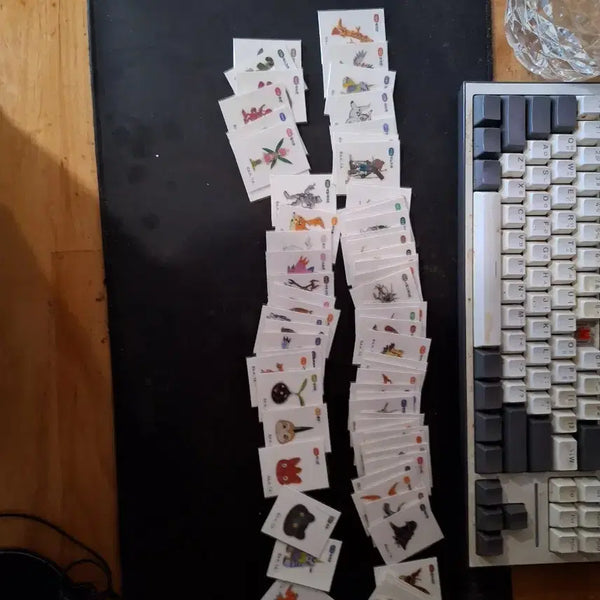 [BUNJANG] Digimon Sticker Bundle / 디지몬 띠부실 일괄 판매