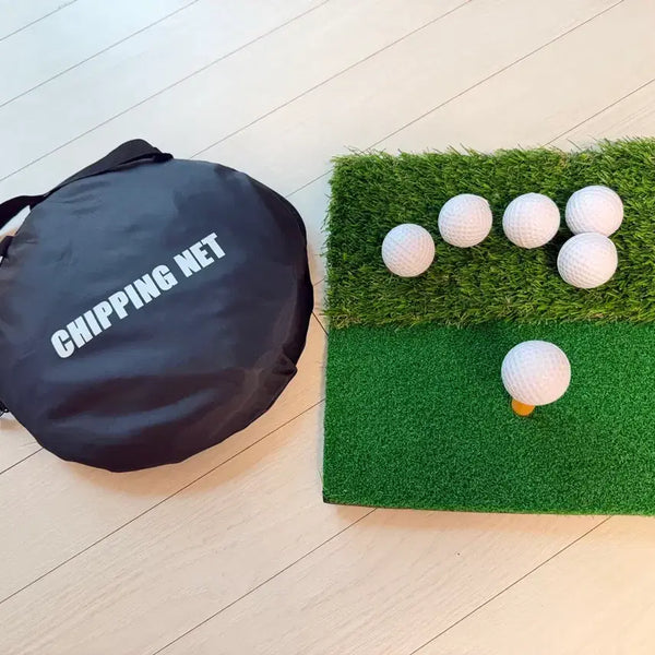 [BUNJANG] Golf Swing Approach Practice Net Set with Mat and Balls / 골프 스윙 어프로치 연습망 네트+매트+공 풀구성