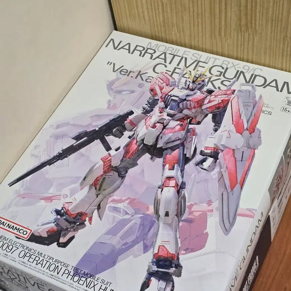 [BUNJANG] Sealed MG Narrative Ver. Ka Model Kit with Custom Psycho Frame Parts / 미개봉 MG 내러티브 버카 + 사제 사이코프레임 팝니다