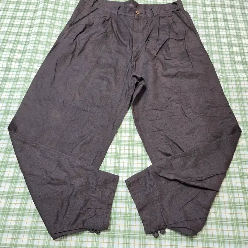 [BUNJANG] Dolsilrai Linen Modern Pants - Size 105 / 46ㅡ돌실라이 마 개량바지ㅡ105ㅡ허리37까지