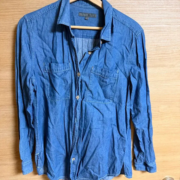 [BUNJANG] NIX Denim Shirt / [90] 닉스 NIX 데님 셔츠 90 (160-170cm)