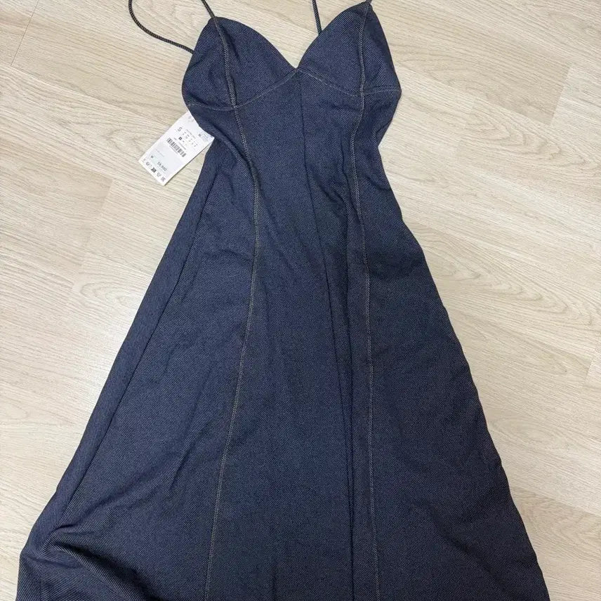 [BUNJANG] Zara Denim Bustier Dress S / (새상품)자라 데님 뷔스티에 원피스 S