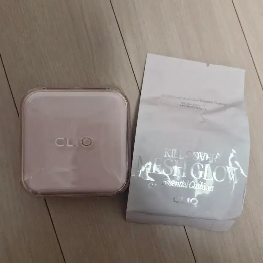 [BUNJANG] Clio Kill Cover Mesh Glow Essential Cushion SPF 50+ PA++++ 23N Ginger Case + Refill / 클리오 킬커버 메쉬 글로우 에센셜 쿠션 23N 진저 케이스+리필