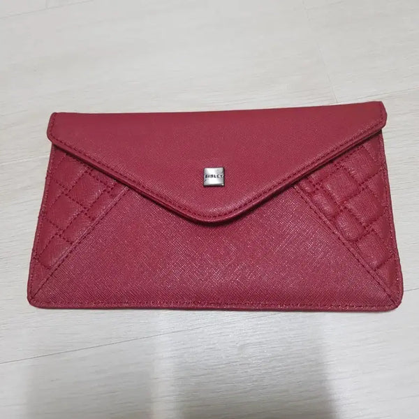 [BUNJANG] SISTLEY Quilted Clutch Bag Red / SISTLEY 클러치 백 퀼팅 여성 레드
