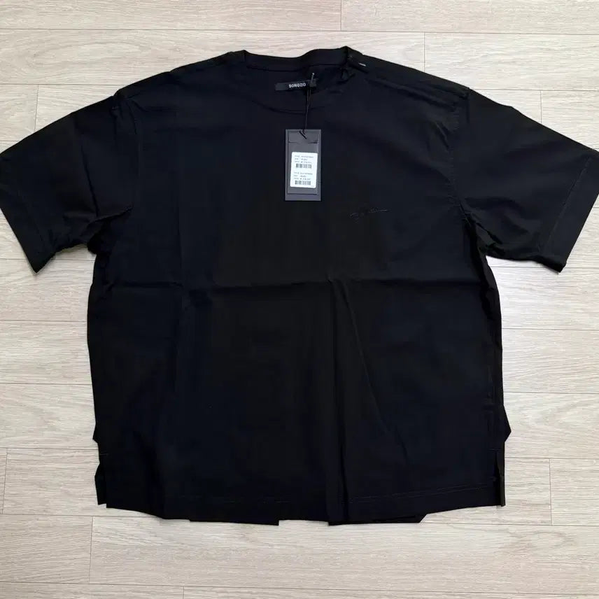[BUNJANG] SONGZIO Maurice T-Shirt Black 46 / [새제품] 송지오 컬렉션 모리스 티셔츠 블랙 - 46