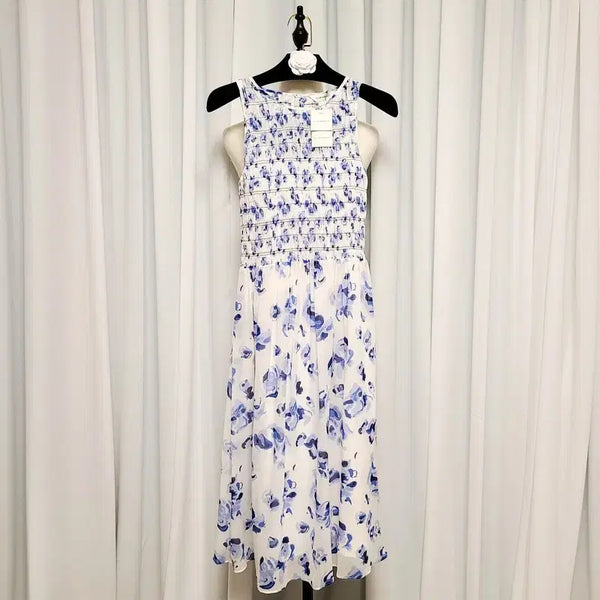 [BUNJANG] Club Monaco Printed Silk Dress / 클럽모나코 프린트 실크 원피스