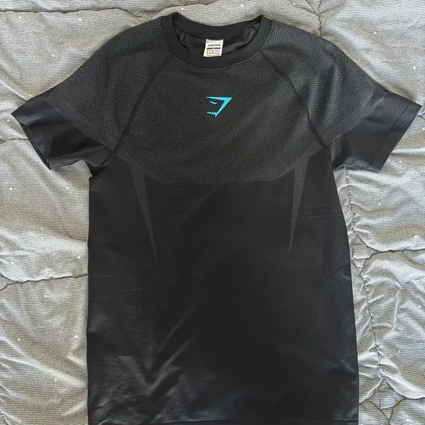 [BUNJANG] Gymshark Onyx V5 T-Shirt Black / (미착용 새상품) 짐샤크 Onyx V5 반팔 블랙