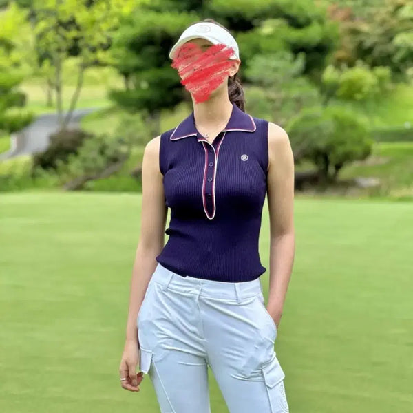 [BUNJANG] G/FORE Women's Technical Knit Vest / 지포어 여성 테크니컬 니트 베스트
