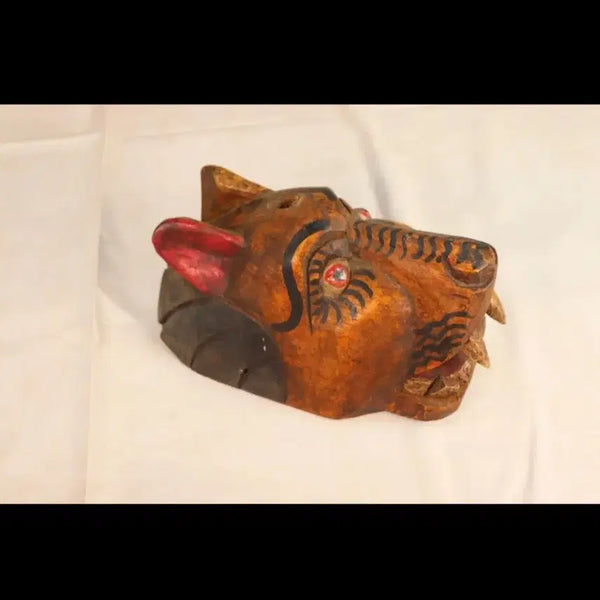 [BUNJANG] Vintage Mexican Jaguar Mask / 멕시칸 빈티지 (재규어 마스크) 판매합니다.