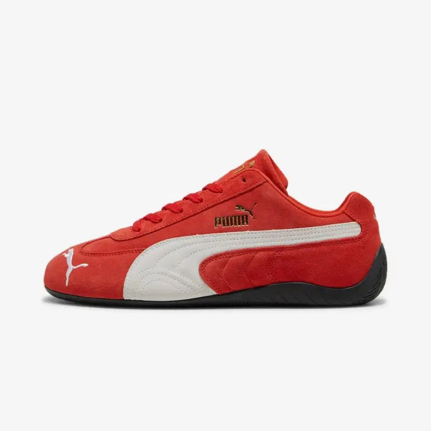 [BUNJANG] Puma Speedcat OG Red White Sneakers / 푸마 스피드캣 OG 레드 화이트