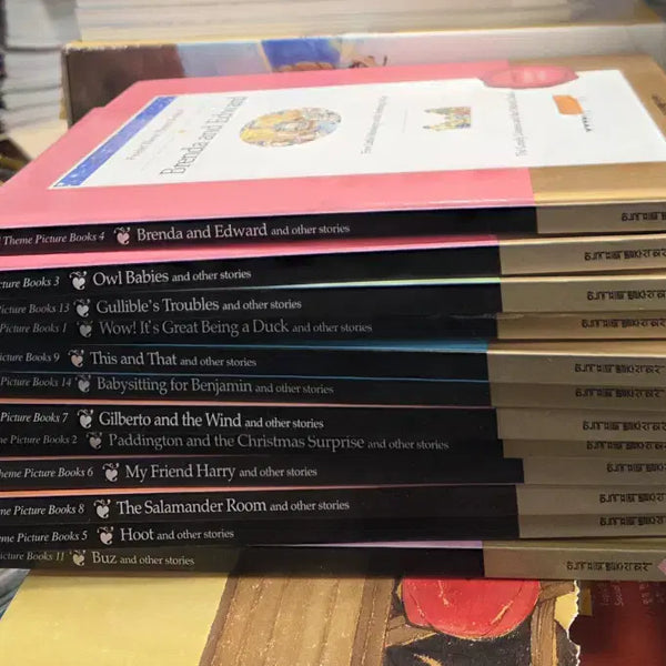 [BUNJANG] Froebel Themed English Fairy Tales - 12 Book Set / 프뢰벨 테마영어동화 프뢰벨 12권 세트 어린이책 중고책