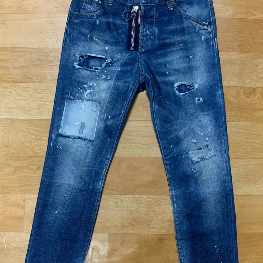 [BUNJANG] DSQUARED2 Cool Girl Cropped Denim Pants / DSQUARED2 디스퀘어드 쿨 걸 크롭 데님팬츠