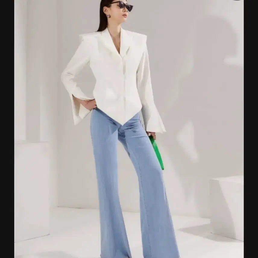 [BUNJANG] Dint Three-Button Maxi Jeans / dint 딘트 쓰리버튼 맥시 진