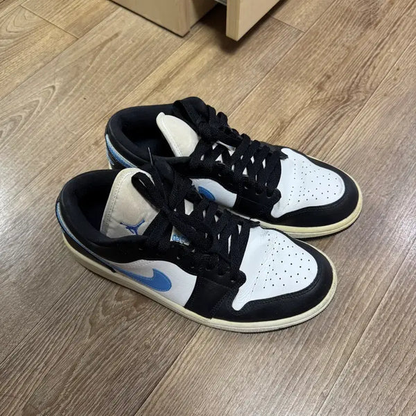 [BUNJANG] Nike Air Jordan 1 Low University Blue Women's Size 6.0 / 나이키 조던 1 로우 유니버시티 블루 W260