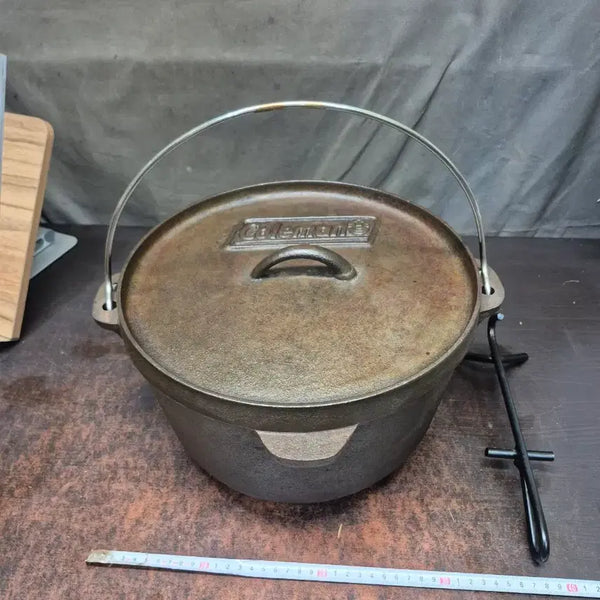 [BUNJANG] Coleman Cast Iron Lodge Dutch Oven / 콜맨 주물 롯지 더치 오븐
